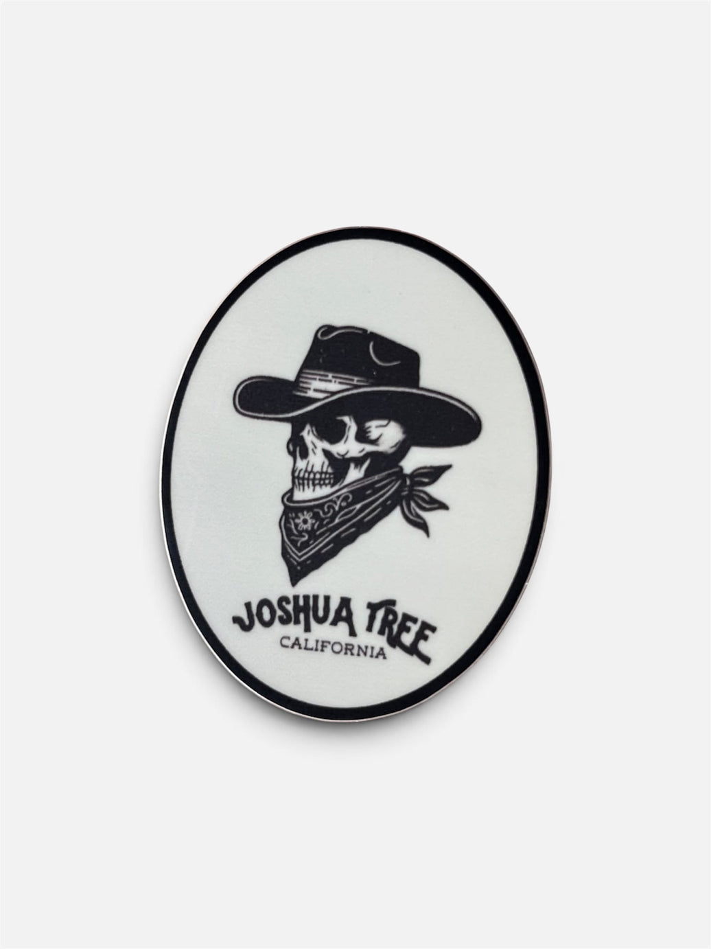 Roaming Travelers Sticker Cowboy Skull Sticker
