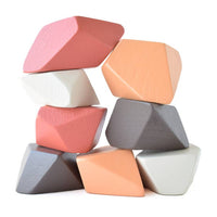 Rock Blocks Toys Ginger Rock Blocks Set of 8