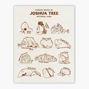 Rocks of Joshua Tree Art Print - Roaming Travelers Joshua Tree, California