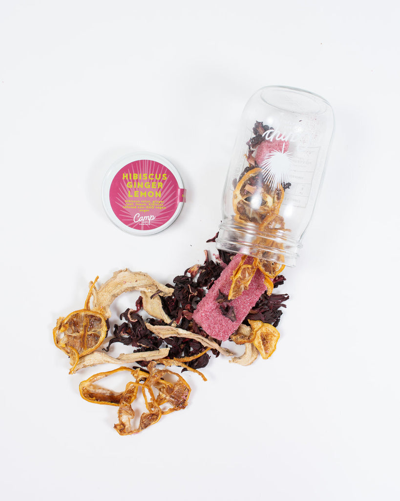 Craft Cocktail // Hibiscus Ginger Lemon - Roaming Travelers x [product-vendor]