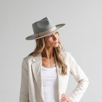 Gigi Pip - Monroe Rancher // Light Grey - Tan - Roaming Travelers x [product-vendor]