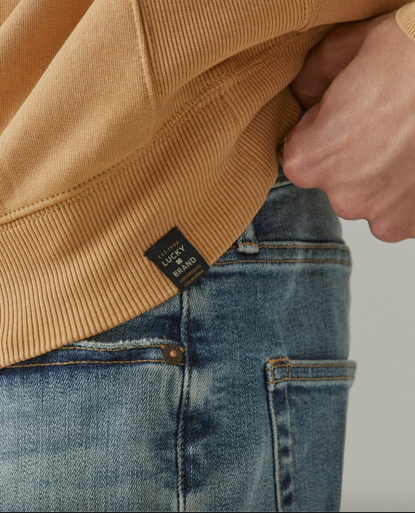 Sueded Terry Crew Neck - Roaming Travelers Joshua Tree, California