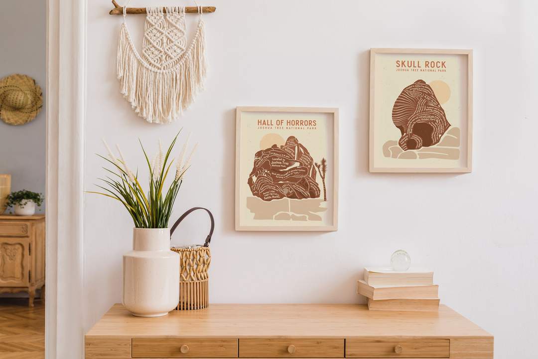 Amandalee Designs Artwork Skull Rock Art Print