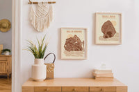Amandalee Designs Artwork Skull Rock Art Print