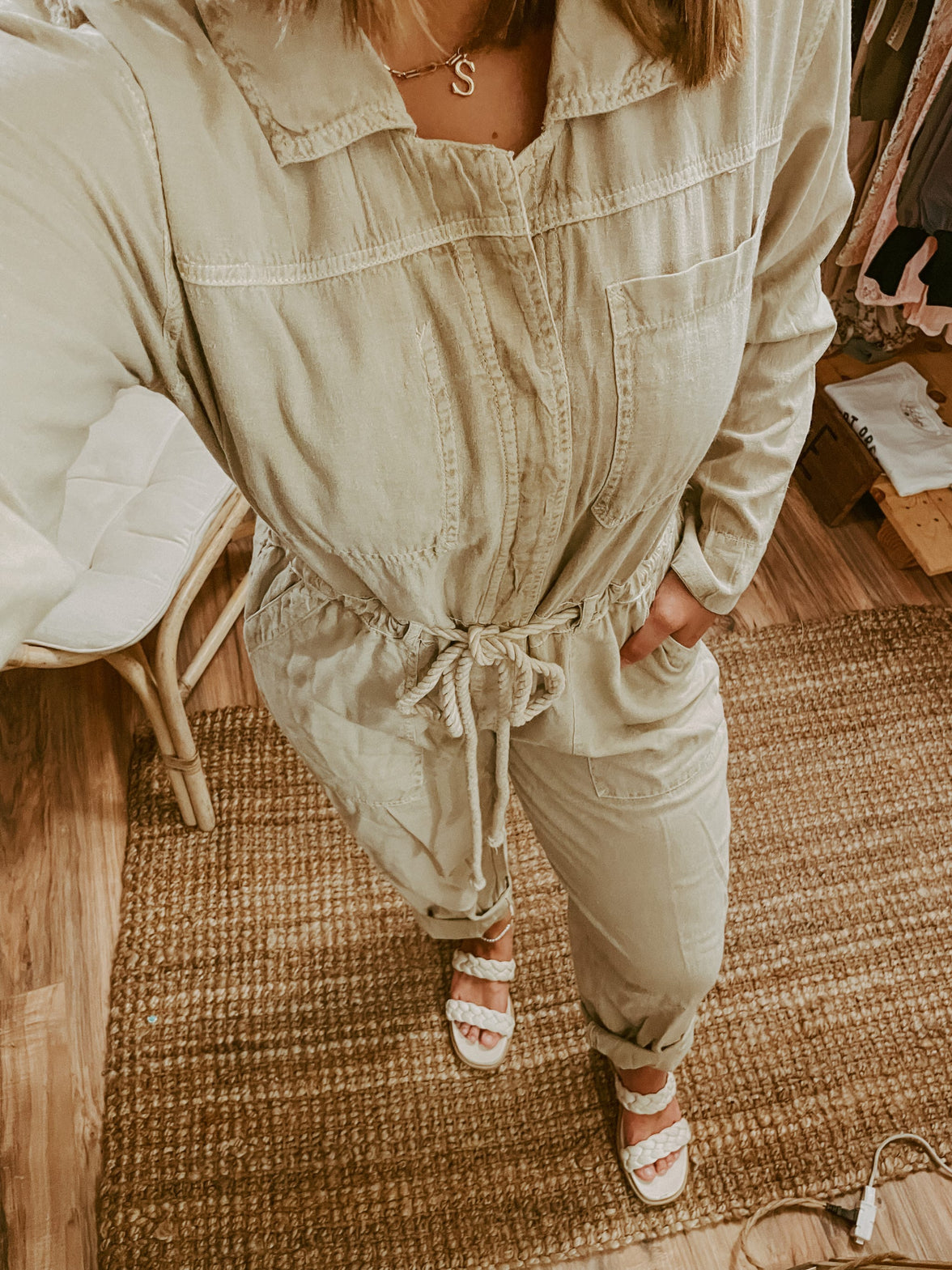 Free People Overalls Quinn Coveralls