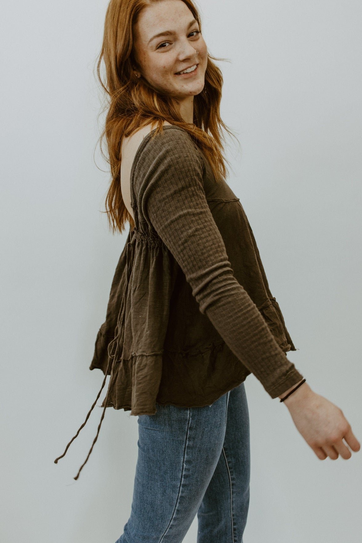 Free People Shirts & Tops Raven Feather / XS Sundae Tee