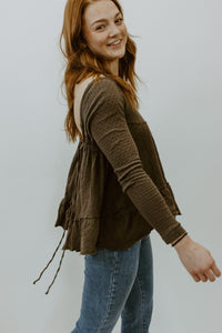 Free People Shirts & Tops Raven Feather / XS Sundae Tee