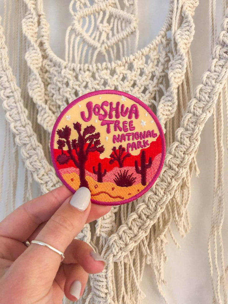Iron on Joshua Tree Patch - Roaming Travelers x [product-vendor]