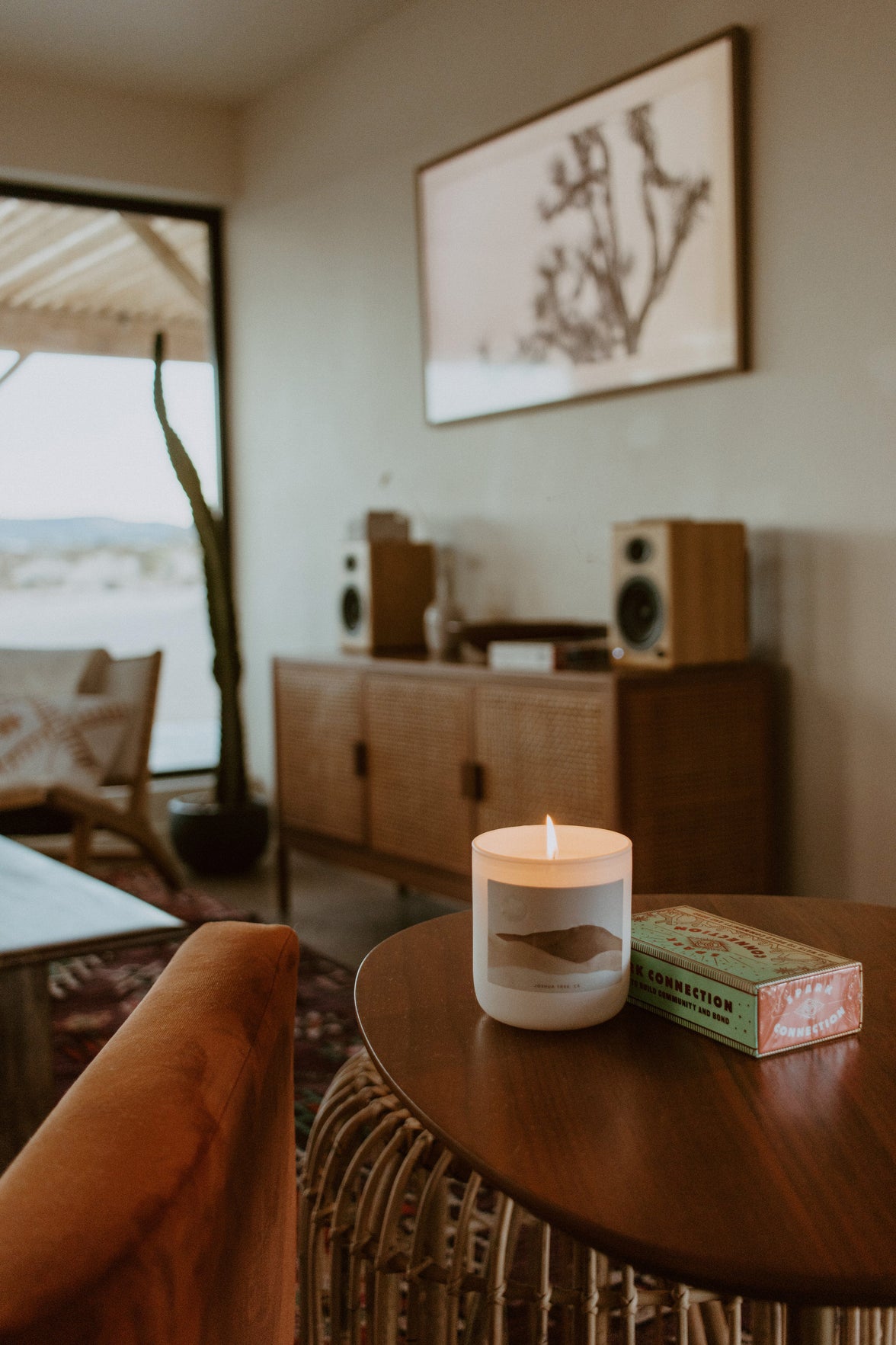 The Rustic House Candles 8oz Roaming Travelers Bonfire Candle